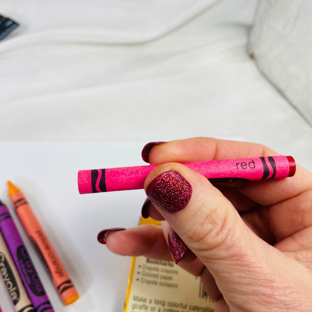 Crayola 16 Count Crayons Vintage 1985 Discontinued Crayola Font - Picture 7 of 12